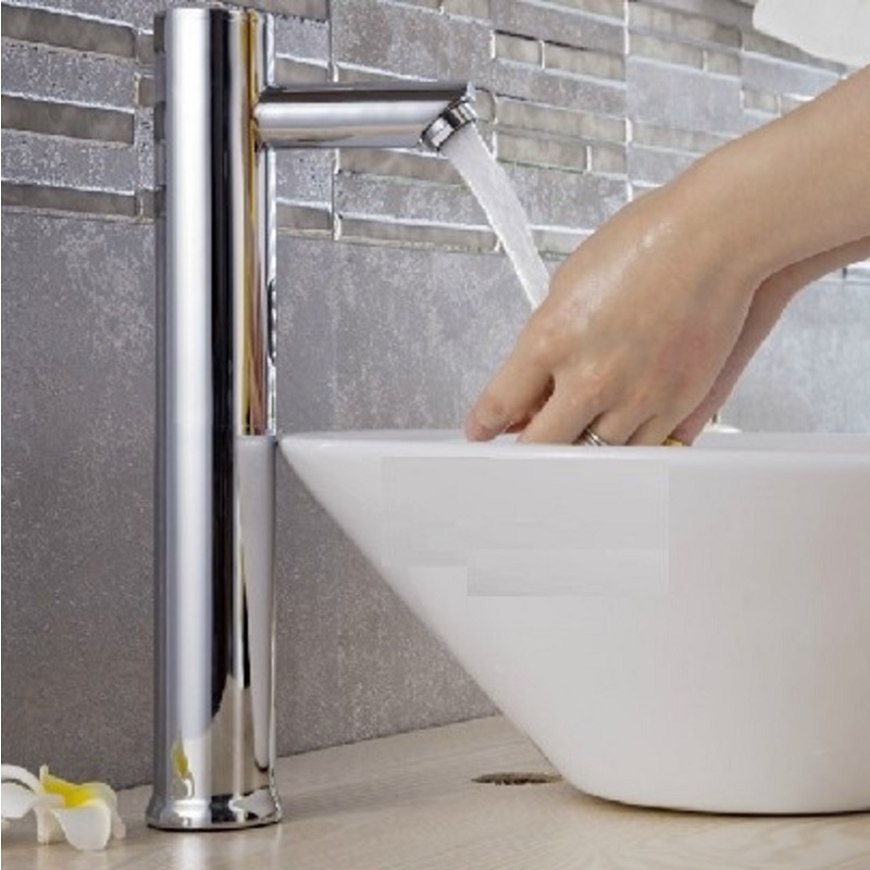 Monza Hands Free Motion Sensor Deck Mounted Bathroom Faucet